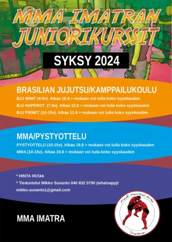 MMA-Imatra-Juniorikurssit MMA-Imatra-Juniorikurssit